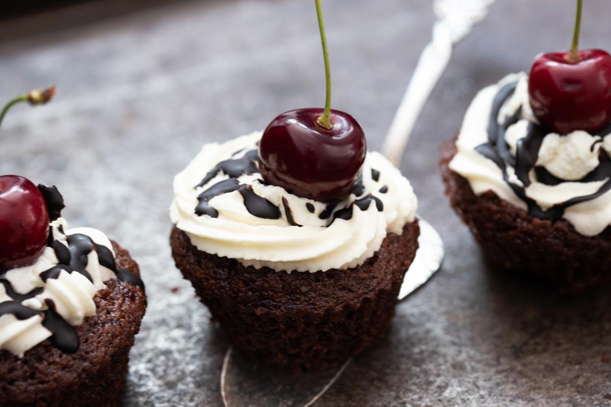 Schwarzw&auml;lder Kirschmuffins