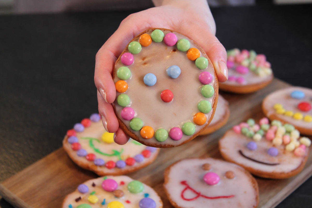 Selbstgemachte Amerikaner f&uuml;r Fasching