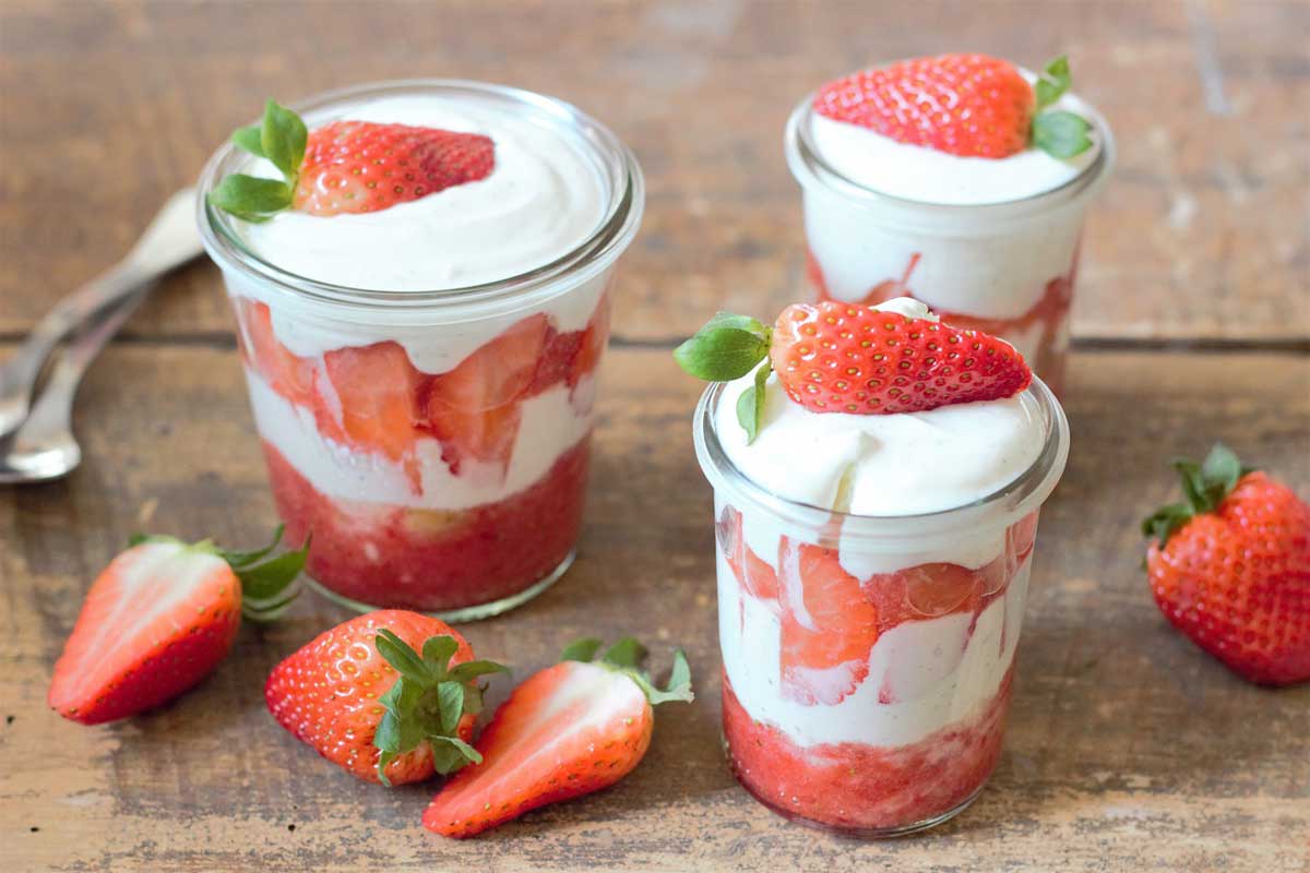 Erdbeer-Tiramisu im Glas - Fränkische Rezepte ️ Rezepte, Tipps ...