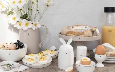Inspiration für Ostern: Dekoration und hübsches Geschirr
